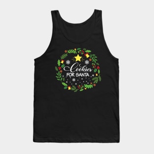 Cookies For Santa Tank Top